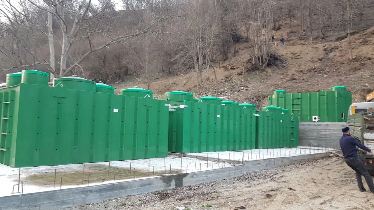 Станция водоподготовки в Шатое